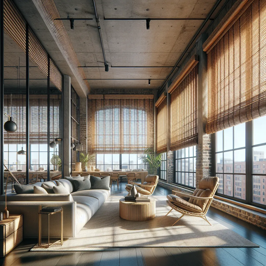 Premium Woven Wood Shades - Blind Smart