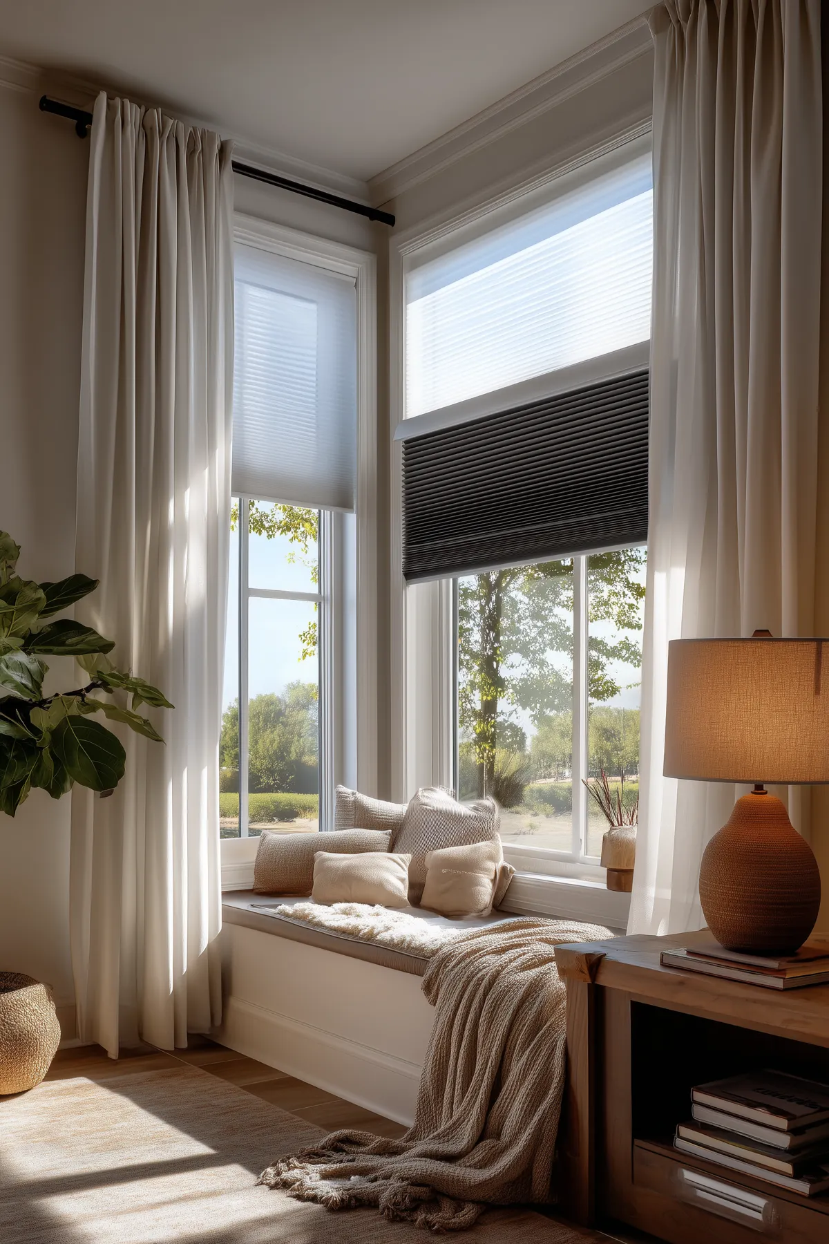Top Down Bottom Up Cellular Shades - Blind Smart
