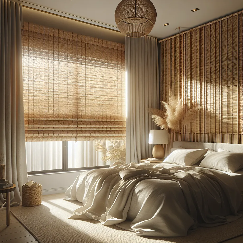 Natural Woven Wood Shades - Blind Smart