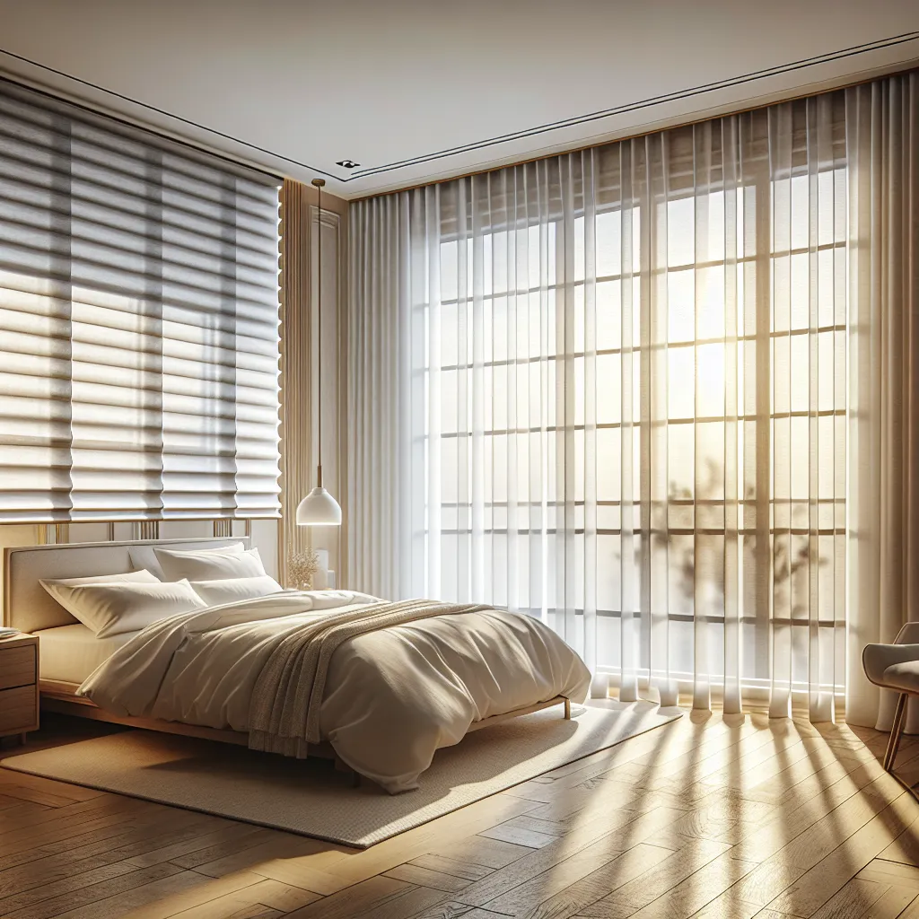 Cordless Sheer Shades - Blind Smart
