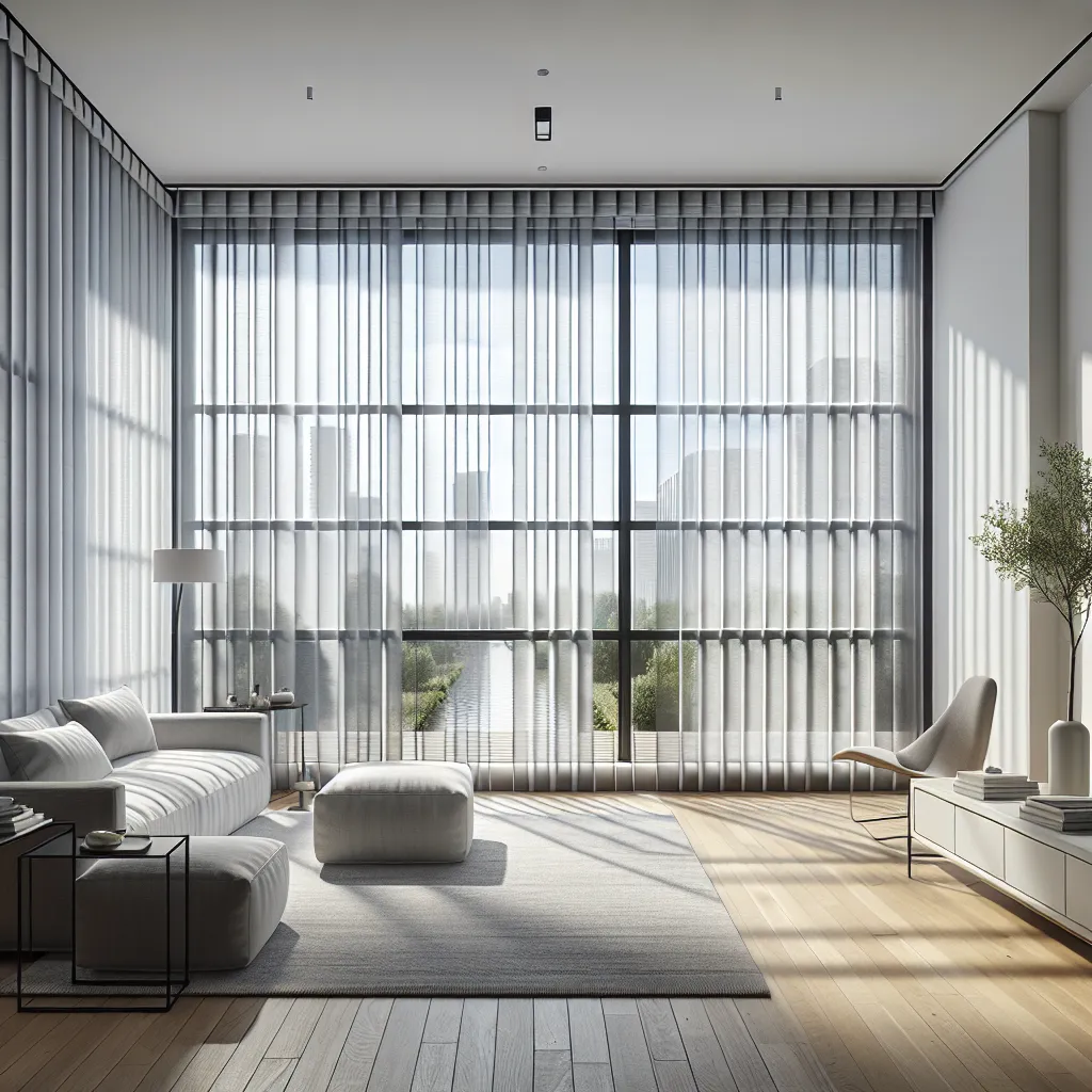 Room Darkening Sheer Shades - Blind Smart